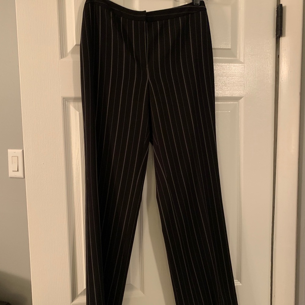 Ann Taylor pint stripe work pant